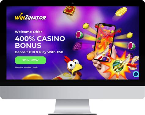 Winzinator casino aplicação